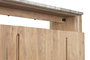 DKD Home Decor Buffet de Acacia y Mármol Natural 160x40x80