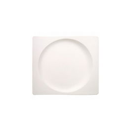 VILLEROY & BOCH Hot Wave Plato Llano Cerámico, 32 x 29 cm, Vajilla - No Apto Lavavajillas ni Microondas (Set de 6)