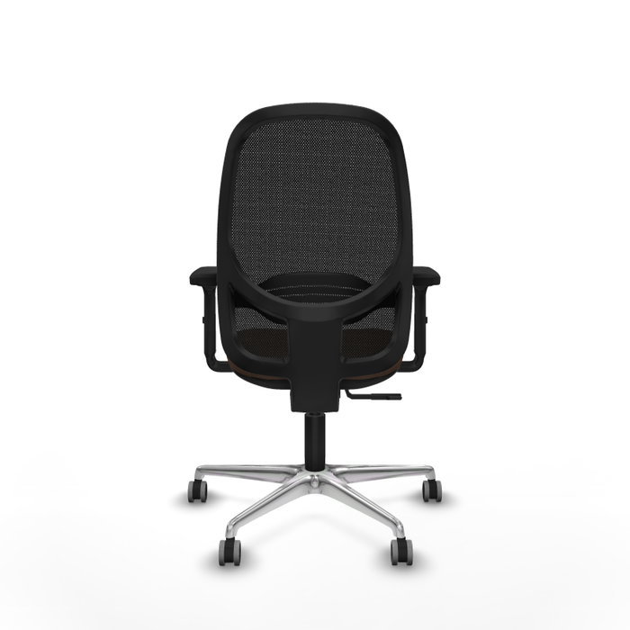 PIQUERAS Y CRESPO Silla de oficina Cilanco con mecanismo Sincro, Marrón oscuro y Negro PIQUERAS Y CRESPO Silla de oficina Cilanco con mecanismo Sincro, Marrón oscuro y Negro