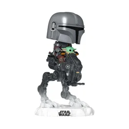 Funko Star Wars: The Mandalorian and Grogu POP! Rides Deluxe en Imperial Remnant AT-RT