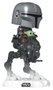 Funko Pop! Rides Deluxe Star Wars The Mandalorian con Grogu en Imperial Remnant AT-RT