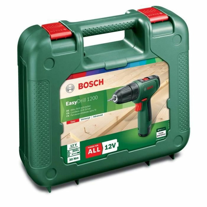 Bosch EasyDrill 1200 Taladro/Atornillador Inalámbrico con Batería 1,5 Ah Bosch EasyDrill 1200 Taladro/Atornillador Inalámbrico con Batería 1,5 Ah