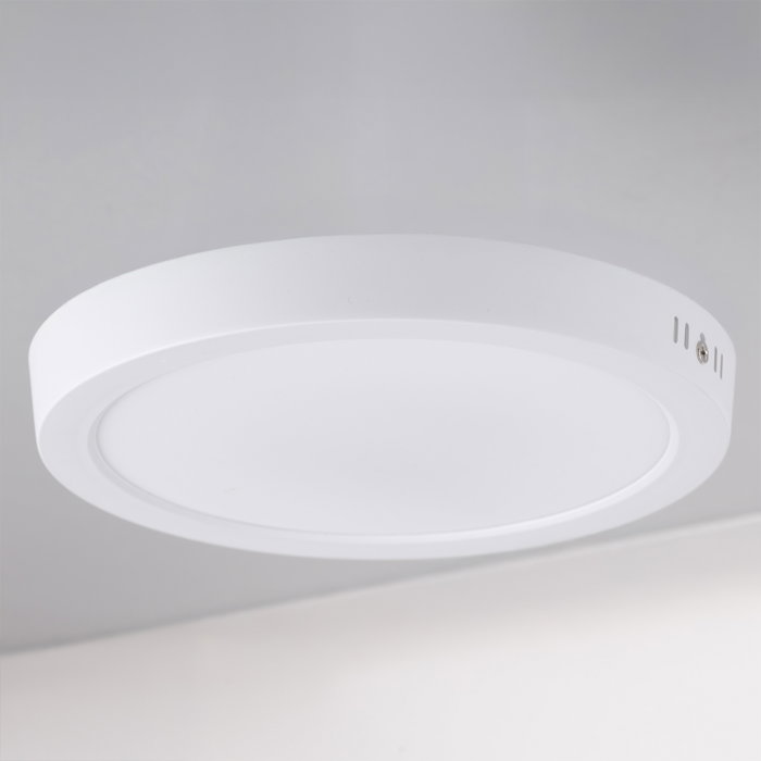 Plafón de Superficie LED 18W 1800Lm 6000K Blanco Frío IP20