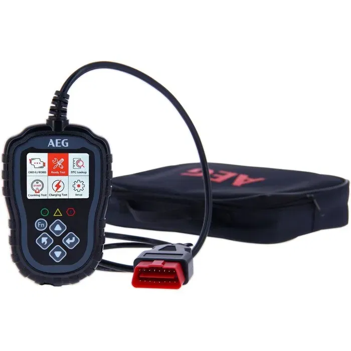 Aeg Herramienta de Diagnóstico OBD2 Evol 2 - Prueba de Arranque, Estado del Circuito de Carga, Lectura de Códigos de Avería - AEG1684854760330 Aeg Herramienta de Diagnóstico OBD2 Evol 2 - Prueba de Arranque, Estado del Circuito de Carga, Lectura de Códigos de Avería - AEG1684854760330