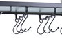 DKD Home Decor Botellero Loft Negro Metal, 119 x 29 x 15 cm (Ancho x Largo x Alto)