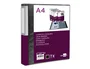 Liderpapel Carpeta 30 Fundas Canguro PP DIN A4 Negro Opaco Portada y Lomo Personalizable