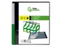 Liderpapel Carpeta con 30 fundas canguro DIN A4 negro opaco