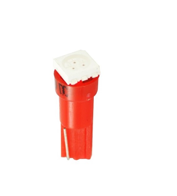 M-Tech Blíster 2X LED L053R - T5 1XSMD 5050 Rojo