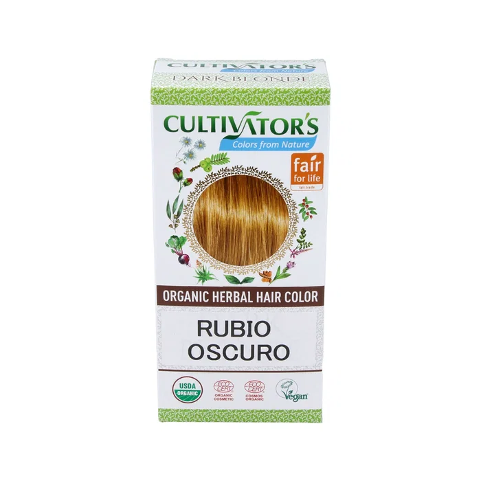 CULTIVATORS Tinte Orgánico Rubio Oscuro ECOCERT CULTIVATORS Tinte Orgánico Rubio Oscuro ECOCERT