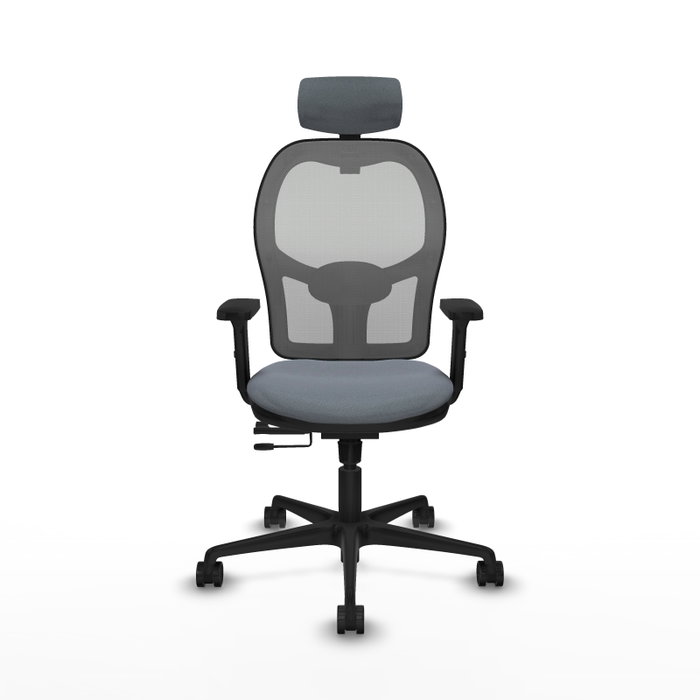 PIQUERAS Y CRESPO Silla de oficina Jorquera con mecanismo Sincro/Traslack Gris