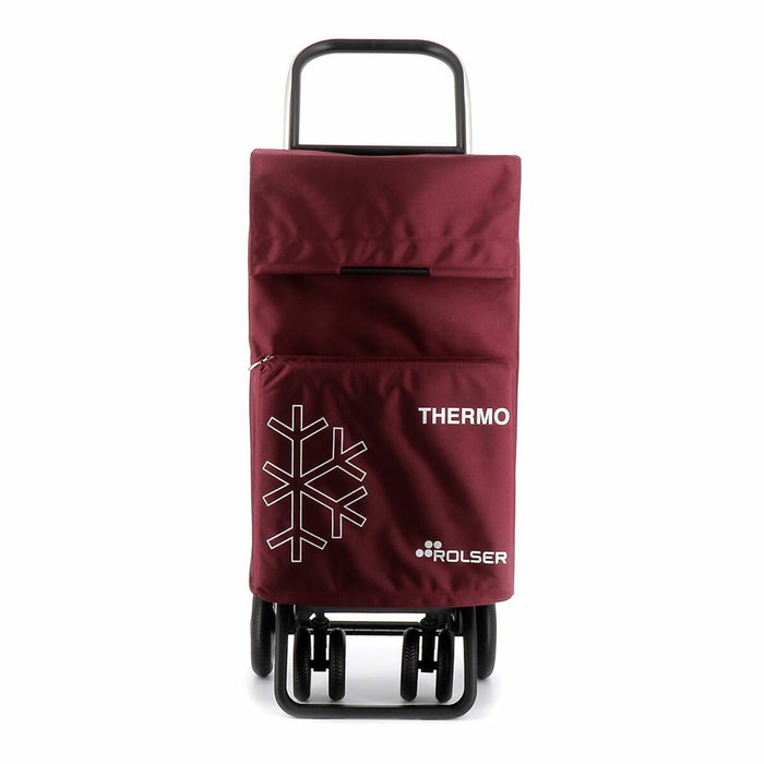 Rolser Thermo Fresh MF 4.2 Tour Plegable con Bolsa Térmica, Burdeos