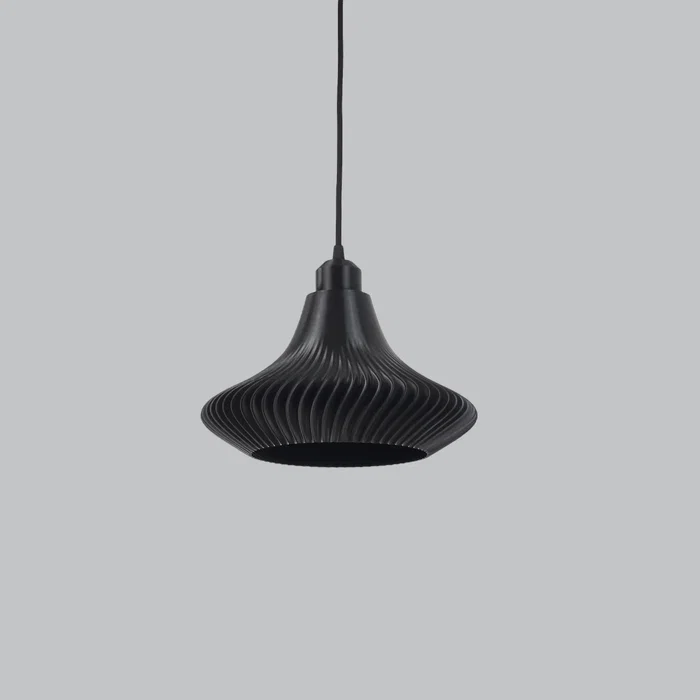 Vita Lámpara Colgante "Vita" Negro Florón Negro Cable Negro Vita Lámpara Colgante "Vita" Negro Florón Negro Cable Negro