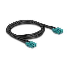 DeLOCK Cable coaxial 90337 HDMTD Z hembra a hembra de 1 m