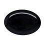 Quid Bandeja Oval Select Basic Negro 30,5x21,2 cm