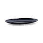 Quid Bandeja Oval Select Basic Negro 30,5x21,2 cm