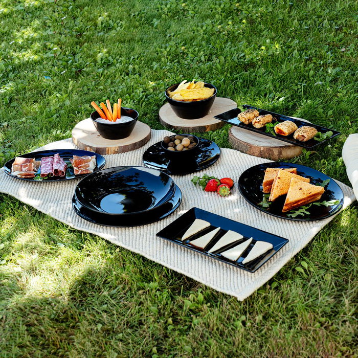 Bandeja Oval Melamina Select Basic Quid 30,5x21,2 cm