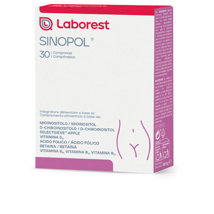 Sinopol SINOPOL comprimidos fast-slow - Suplemento para Fertilidad, SOP y Menstruación Regular - 30 comprimidos