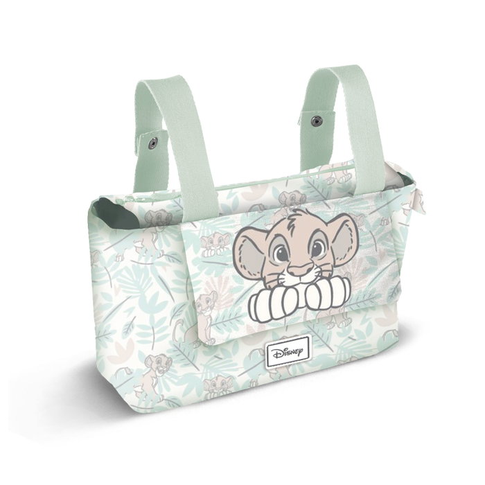KARACTERMANIA Bolso Organizador para Carro de Bebé El Rey León Disney Turquesa