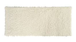 DKD Home Decor Alfombra de Poliéster Natural 75x175 cm Antideslizante