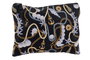 DKD Home Decor Neceser Negro y Amarillo 22 x 16 x 1 cm