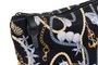 DKD Home Decor Neceser Negro y Amarillo 22 x 16 x 1 cm
