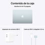 Apple Macbook Air 15" Ordenador Portátil 16GB RAM 256GB SSD Celeste con Chip M4