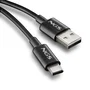 NGS Cable USB ZYRO-AC USB-A a USB-C 1m Negro