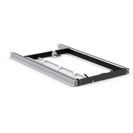 POTTKER ACE 58 Bastidor de Acero Extensible 1400mm con Volteador para Mesas