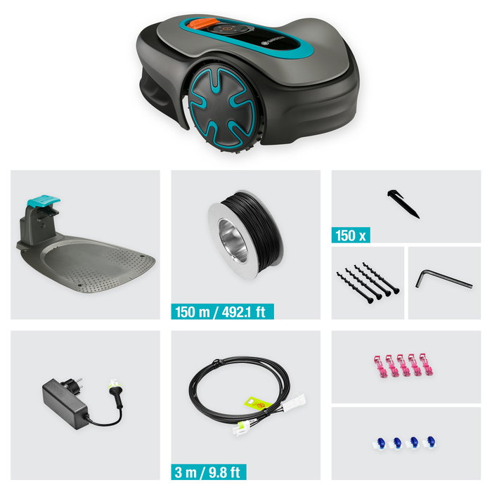 GARDENA SILENO Minimo 500 Robot cortacésped