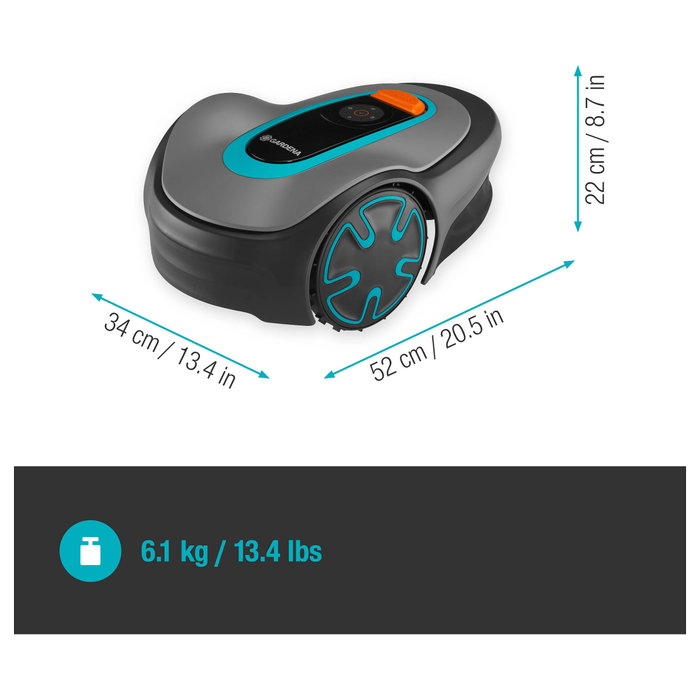 GARDENA SILENO Minimo 500 Robot cortacésped