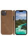 dbramante1928 Lynge Funda Cartera 2 en 1 Desmontable para iPhone 14 Plus, Cuero Pleno Grano, Tan