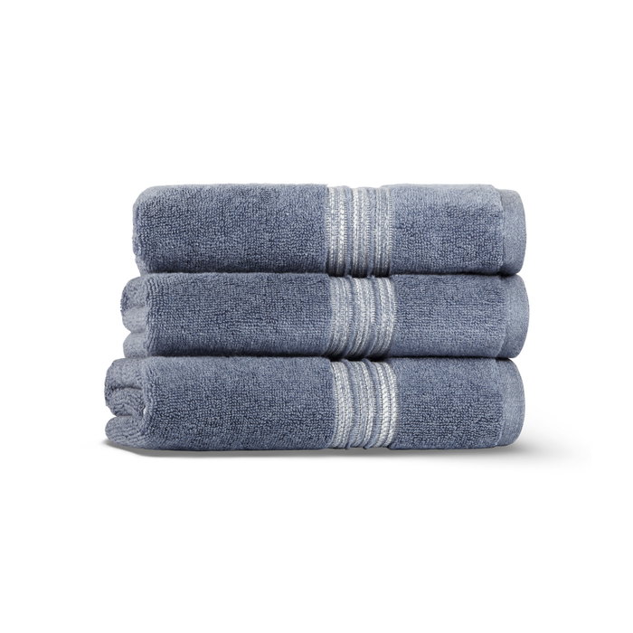 Mijölnir Toalla de Manos 40x71cm de Algodón 450 gr/m² Azul - Lujo y Suavidad para su Baño