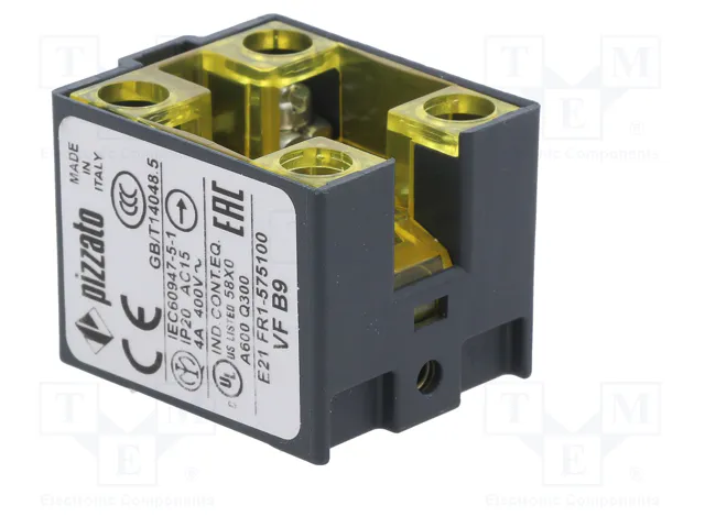 PIZZATO ELETTRICA Bloque de contacto NC x2 10A