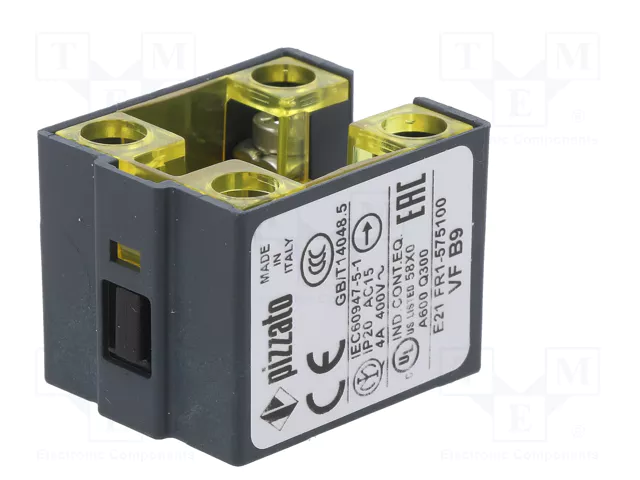 PIZZATO ELETTRICA Bloque de contacto NC x2 10A
