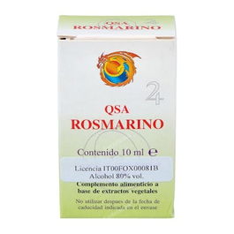 HERBOPLANET Qsa Rosmarino Romero Gotas 10Ml Complemento Alimenticio
