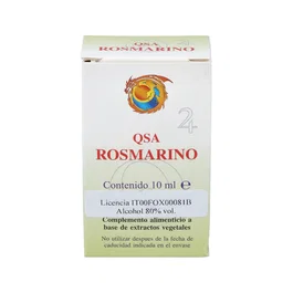 Herboplanet Qsa Rosmarino Gotas de Romero 10 ml | Complemento Alimenticio de Principios Vegetales