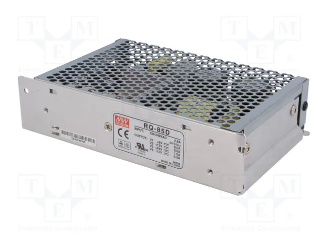 MEAN WELL RQ-85D Fuente de alimentación de impulso 84W