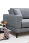 Atelier Del Sofa Sofá Nórdico 2 Plazas Gris Oscuro 180x90x85 cm