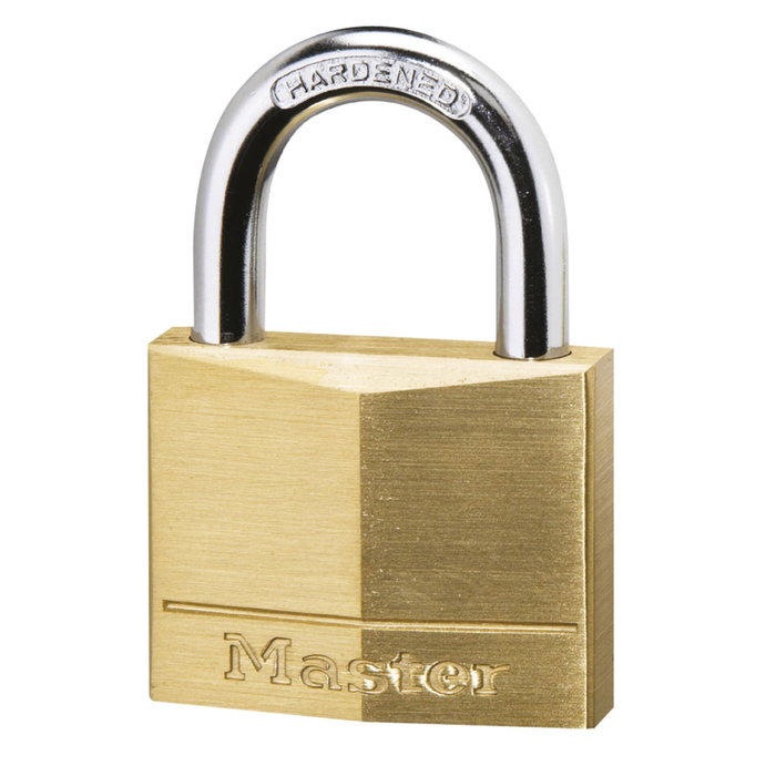 Master Lock Candado de Latón Macizo 40 mm 140EURD Master Lock Candado de Latón Macizo 40 mm 140EURD