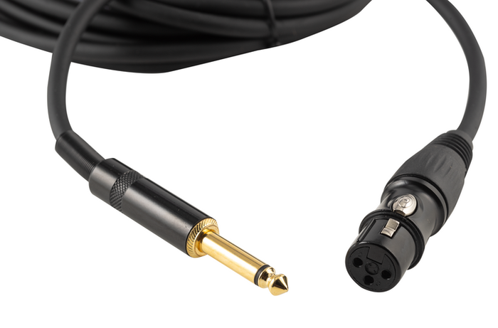 Cable Tgi para Micrófono Jack-Xlr Hembra 6 m