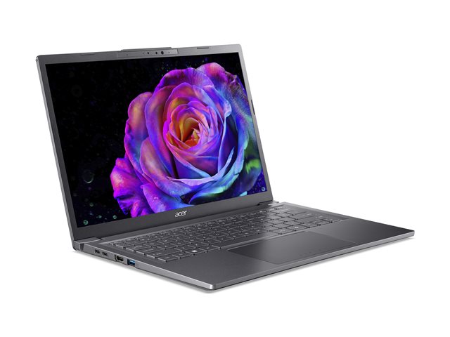 Acer Aspire 14 AI A14-52M - Portátil 14" OLED, Intel Core Ultra 5 226V, 16 GB RAM, 512 GB SSD, Windows 11, Hasta 22h Autonomía