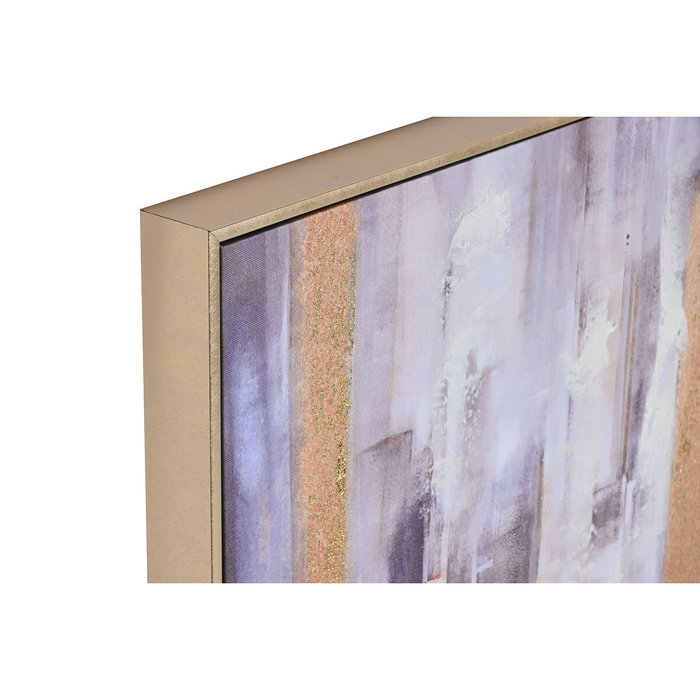 DKD Home Decor Set de 2 Cuadros Lienzo Abstractos Negro y Dorado 62x82 cm DKD Home Decor Set de 2 Cuadros Lienzo Abstractos Negro y Dorado 62x82 cm