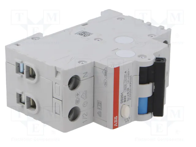 ABB DS201A-B32/0.1 Interruptor de diversas marchas 32A 0,1A 1+N