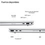 HP EliteBook 8 G1i Portátil 14" WUXGA, Intel Core Ultra 5, 16GB RAM, 512GB SSD, Windows 11 Pro, Plata, 1.46kg