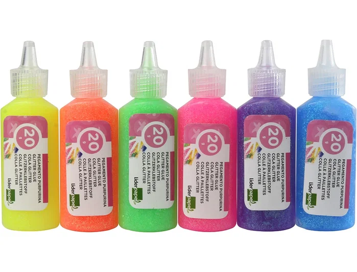 Liderpapel Purpurina Fantasia Colores Metalicos Pasteles Bote 20 gr