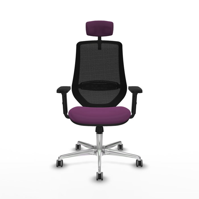 PIQUERAS Y CRESPO Silla de oficina Mardos con mecanismo Sincro, Morado y Negro PIQUERAS Y CRESPO Silla de oficina Mardos con mecanismo Sincro, Morado y Negro