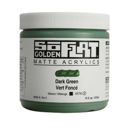 Golden SoFlat Verde Oscuro Acrílico Mate 473 ml