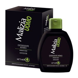 Malizia Uomo Detergente Íntimo Sin Olor para Hombre 200 ml
