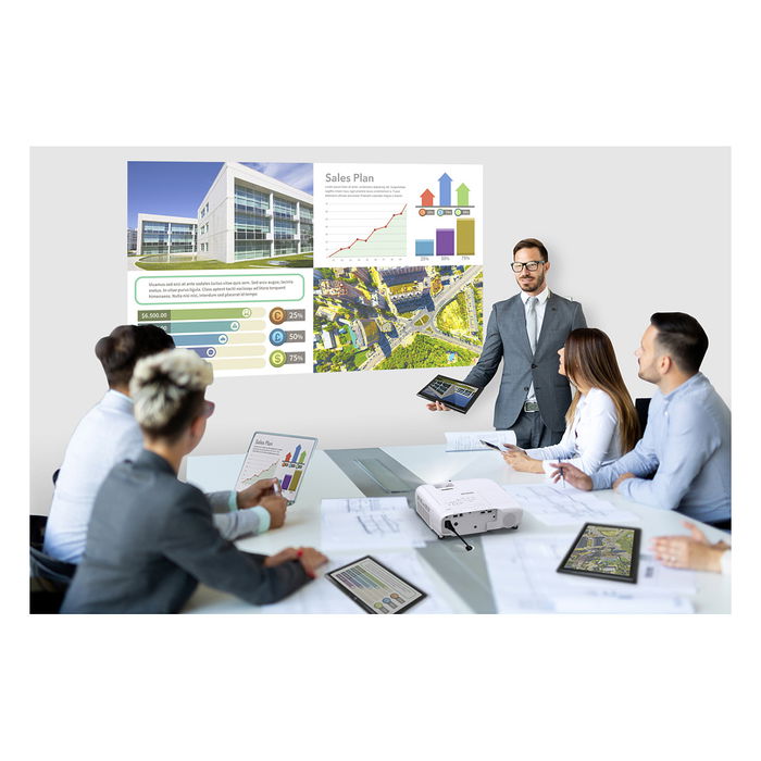 Proyector Epson EB-W55 LCD ANSI 3300 4000 Lm 1280 x 800 px