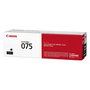 Canon 075 Cartucho de Tóner Original Negro 1300 páginas, Compatible con MF665Cdw/MF663Cdw/MF662Cdw/LBP647Cdw/LBP646Cdw, Referencia 6365C002